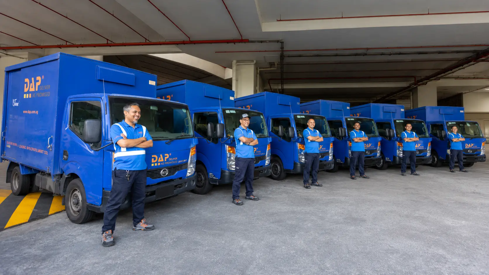 DAP Asia Pacific fleet and logistics team