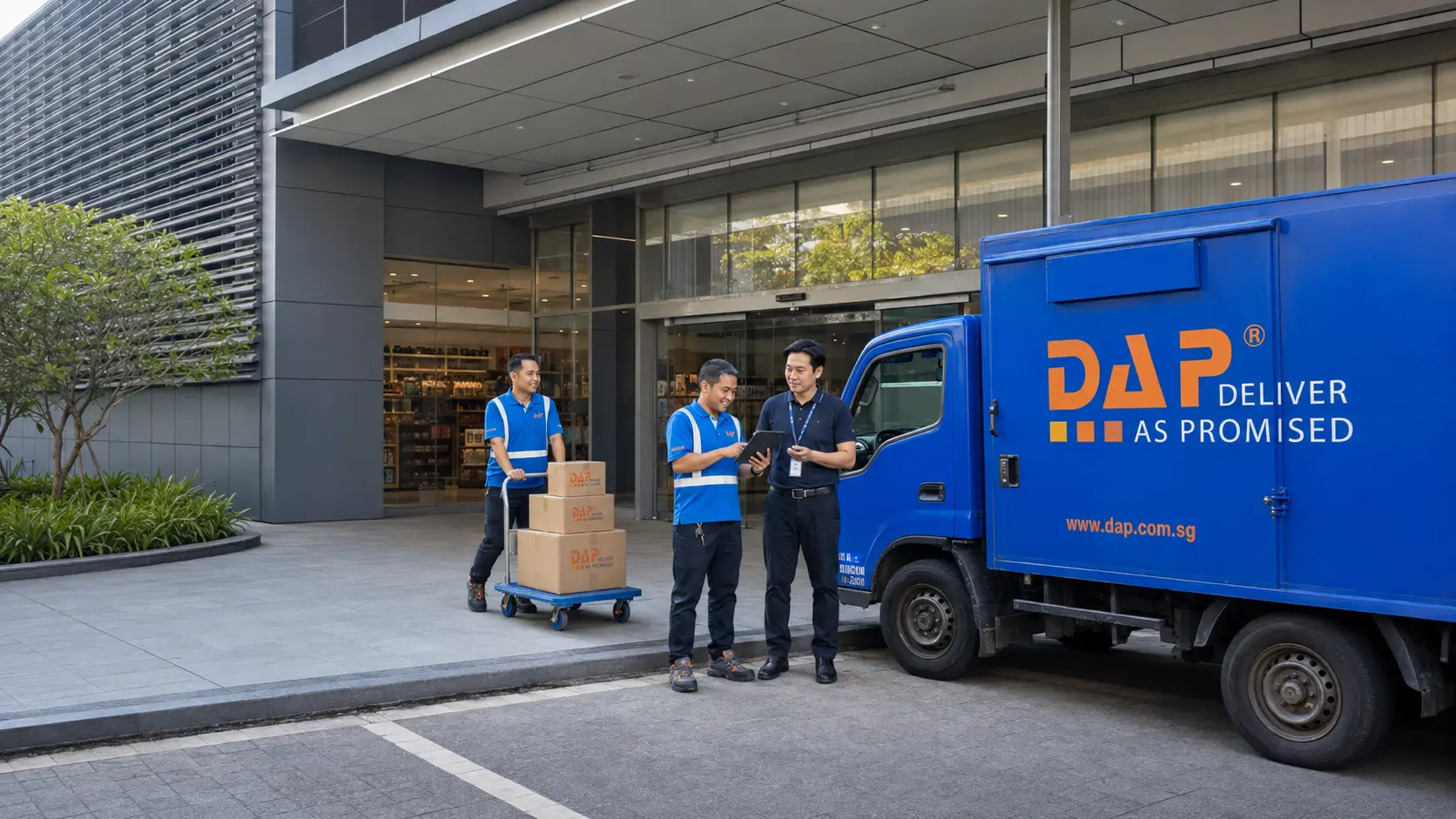 DAP Asia Pacific logistics and distribution operations